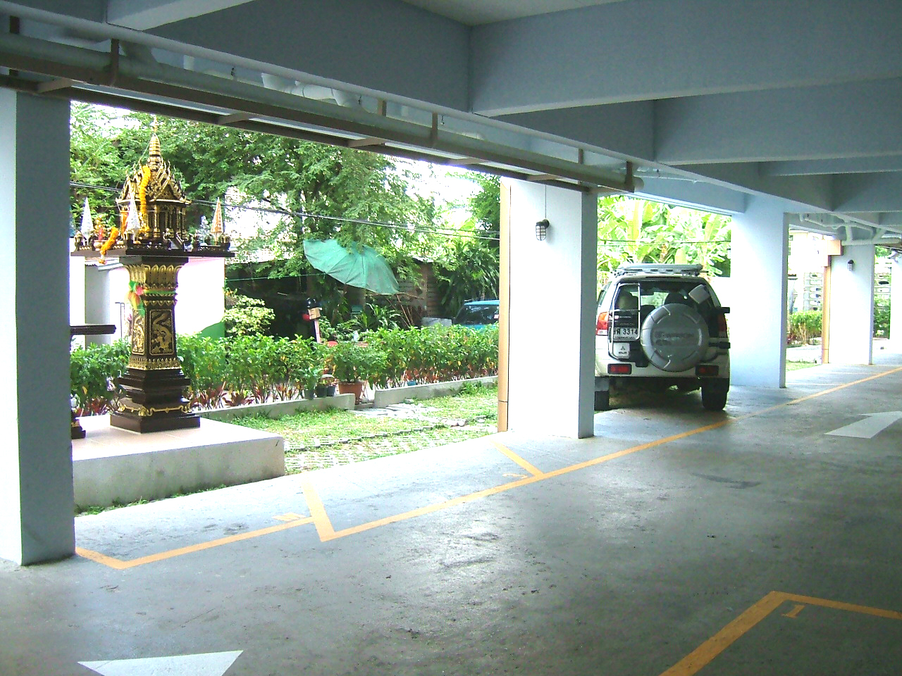 ลานจอดรถ
