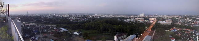 วิวเมืองระยองฝั่งทิศเหนือ